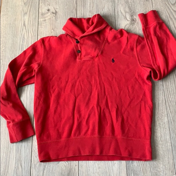 Vintage Polo RL Red Sweatshirt Size Medium - Picture 1 of 3